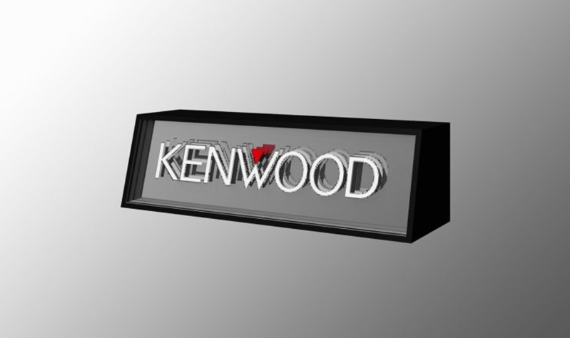 アクリルロゴディスプレイ